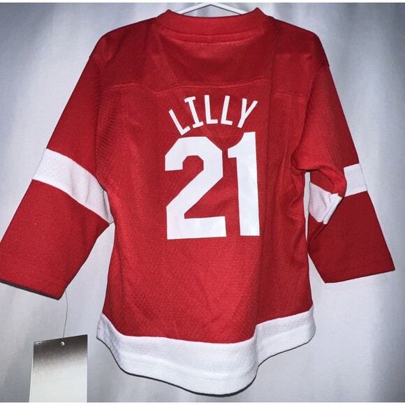 Detroit Red Wings Toddler Custom ‘Lilly’ Jersey Size 2/4T - Picture 1 of 9